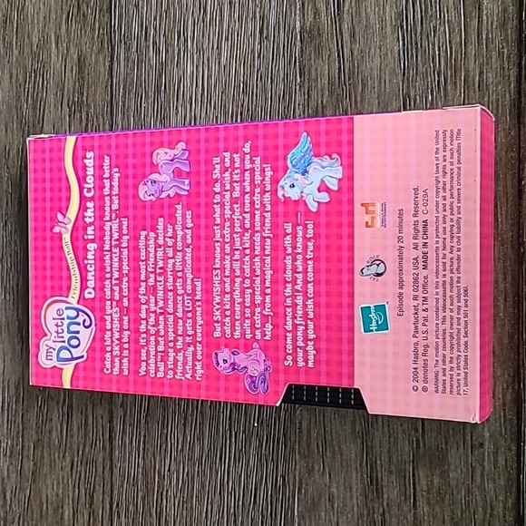 My Little Pony VHS Tape - Picture 2 of 2